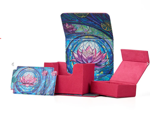 Arcane Fortress Radiant 100+ deluxe deck box: Blossoming Grace