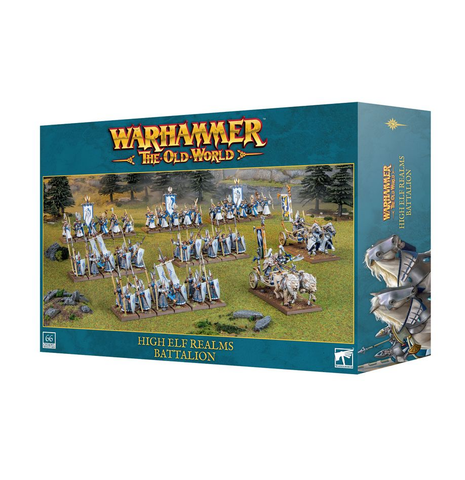 Warhammer The Old World: High Elf Realms - Battalion Box