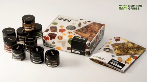Gamers Grass Basing Pigments Core Set
