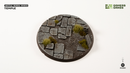Gamers Grass Temple Premade Round Bases 80mm (1 Pack)