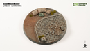 Gamers Grass Urban Warfare Premade Round Bases 80mm (1 Pack)