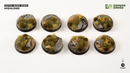 Gamers Grass Highland Premade Round Bases 28mm (8 Pack)