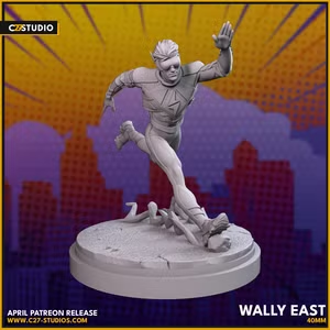 Absolute Flash 40mm Scale Miniature | Crisis Protocol Proxy | C27
