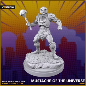 Man-At-Arms (He-Man) 40mm Scale Miniature | Crisis Protocol Proxy | C27