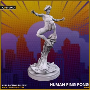 Speedball 40mm Scale Miniature | Crisis Protocol Proxy | C27