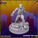 Zombie Iron Man 40mm Scale Miniature | Crisis Protocol Proxy | C27