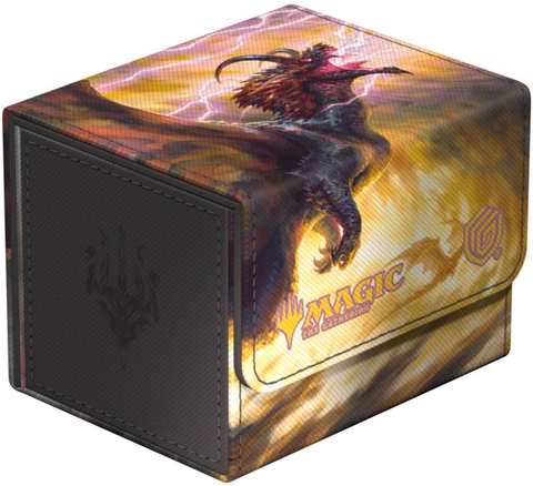 Magic: The Gathering Tarkir: Dragonstorm Sidewinder 100+ Xenoskin Deck Box - Ghostfire - Stormscale Scion - Ultimate Guard Deck Boxes