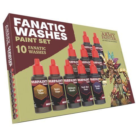 The Army Painter: Warpaints Fanatic Washes Paint Set