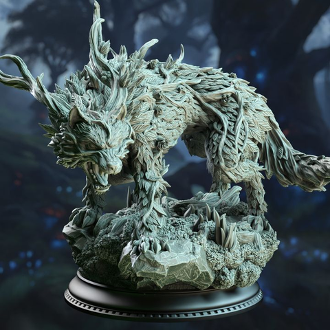 Direwolf of the Fey - Faenror the Fey Touched | DM Stash