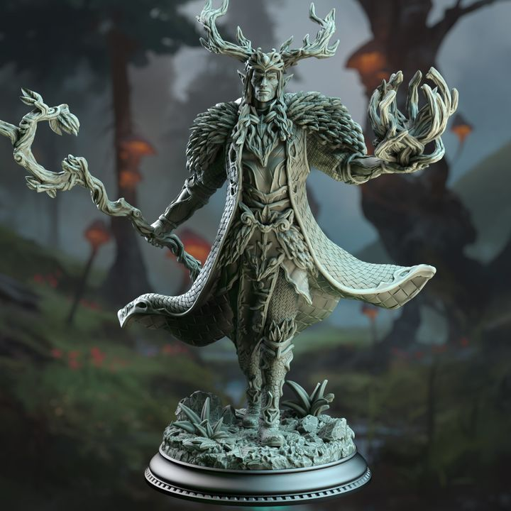Fey Touched Elf Lord - Pontifax the Emerald Eyed | DM Stash