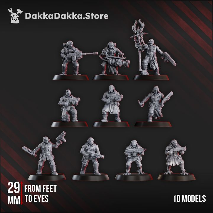 Liquidation Team of the Cosmic Harverster (x10) | DakkaDakka | Grim Dark