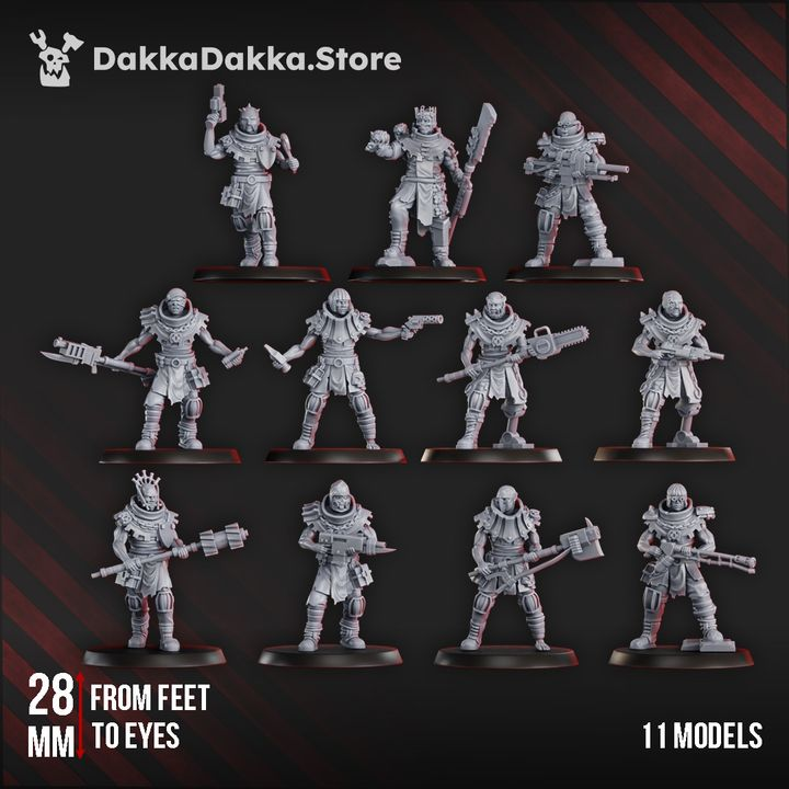 Church Fallen Squad (x10) | DakkaDakka | Grim Dark