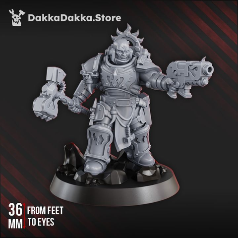 Lieutenant Argus Sauros | DakkaDakka | Grim Dark