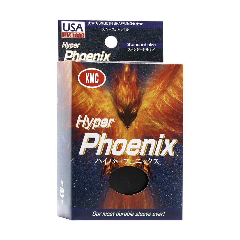 KMC: Standard size Hyper Phoenix sleeves Black