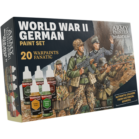 The Army Painter: Warpaints Fanatic Historical - WWII German Paint Set