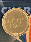 One Piece TCG Ability Used Token | OP TCG | Metal Tokens | Custom | Engraved