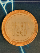 One Piece TCG Ability Used Token | OP TCG | Metal Tokens | Custom | Engraved
