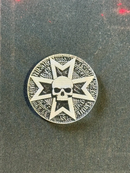 Objective Token | 40mm | Custom Acrylic | Grim Dark | Objective Marker