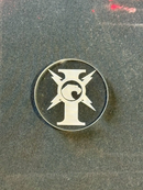 Objective Token | 40mm | Custom Acrylic | Grim Dark | Objective Marker