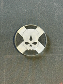 Objective Token | 40mm | Custom Acrylic | Grim Dark | Objective Marker