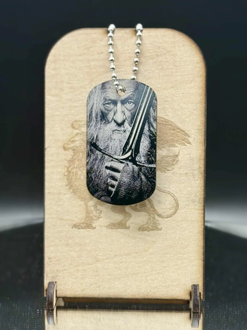 Laser Engraved Tag | Custom | Gift | Photo Realism | ID Tag