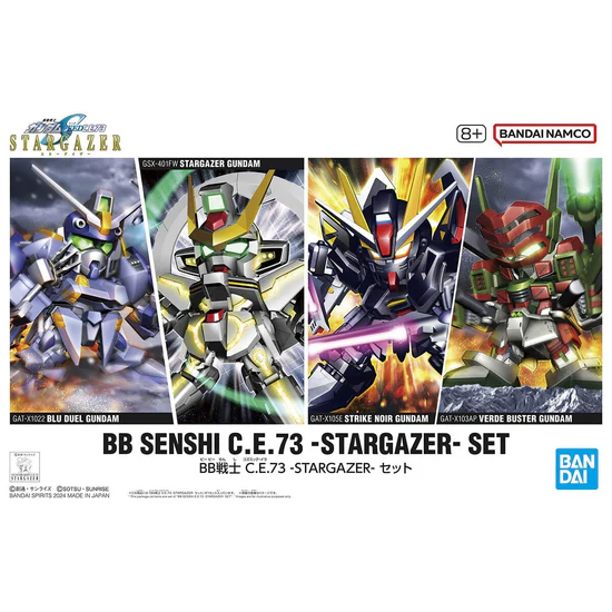Bandai Spirits Mobile Suit Gundam SEED C.E. 73 Stargazer SD Gundam BB Senshi Stargazer Set Of 4 Model Kits Model Kit
