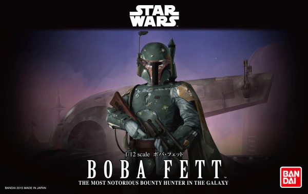 Bandai Spirits Star Wars Character Line 1/12 Boba Fett