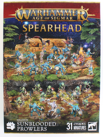 Warhammer:Age of Sigmar-Spearhead: Seraphon – Sunblooded Prowlers
