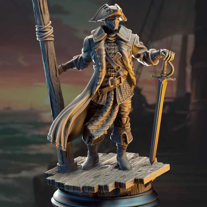 Warforged Swashbuckler - Harvold "Blue Eyes" Stalson | DM Stash