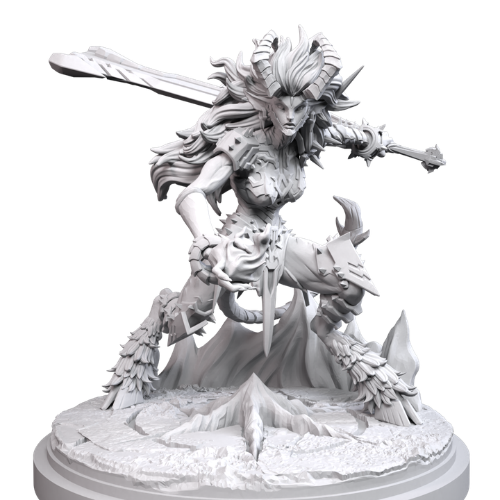 Magik (Demon Form) 40mm Scale Miniature | Crisis Protocol Proxy | C27