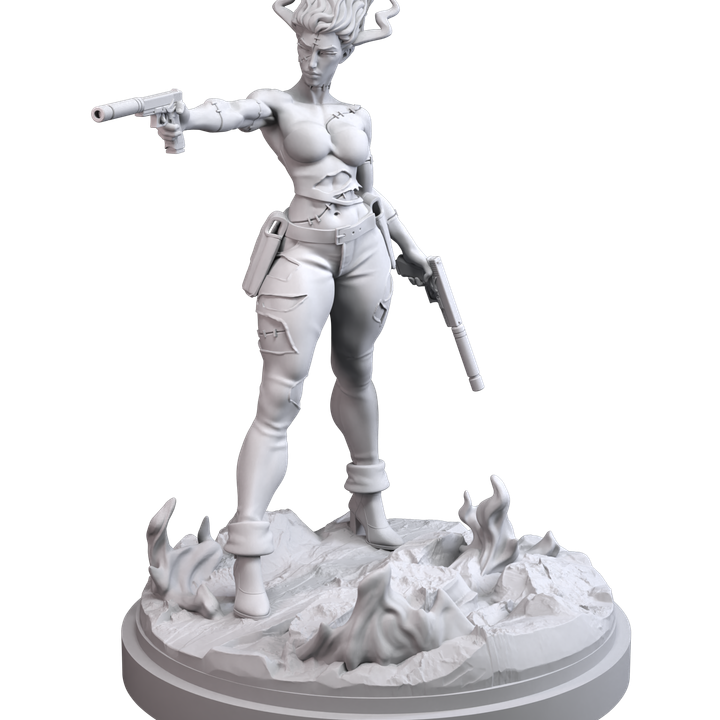 The Bride 40mm Scale Miniature | Crisis Protocol Proxy | C27