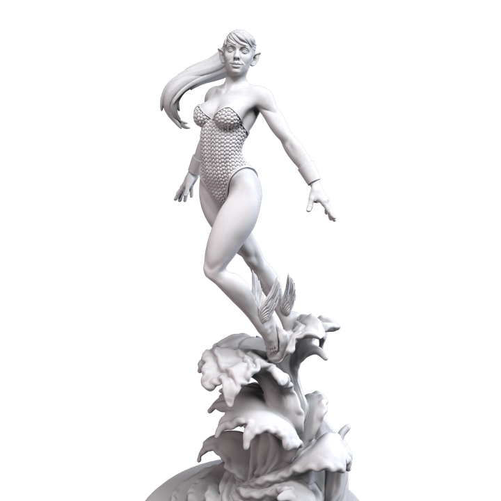 Namorita 40mm Scale Miniature | Crisis Protocol Proxy | C27