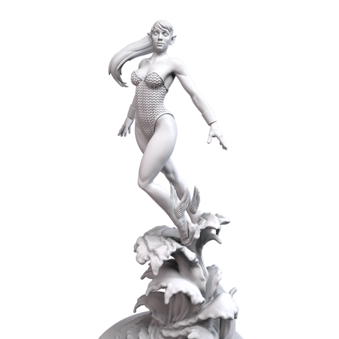 Namorita 40mm Scale Miniature | Crisis Protocol Proxy | C27