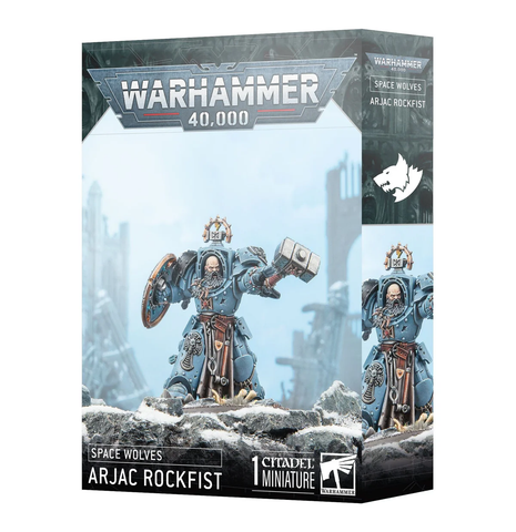 Warhammer 40k: Space Wolves - Arjac Rockfist, Anvil of Fenris