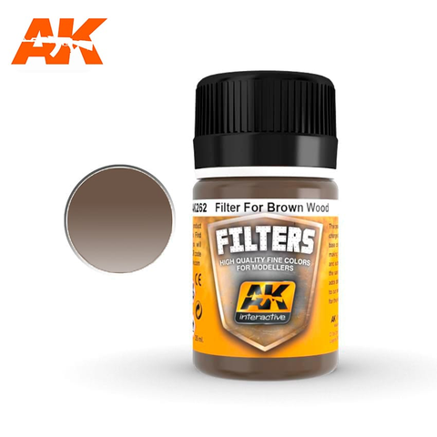 AK Interactive Dark Filter For Wood