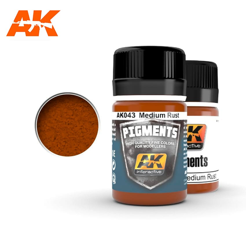 AK Interactive Medium Rust Pigment