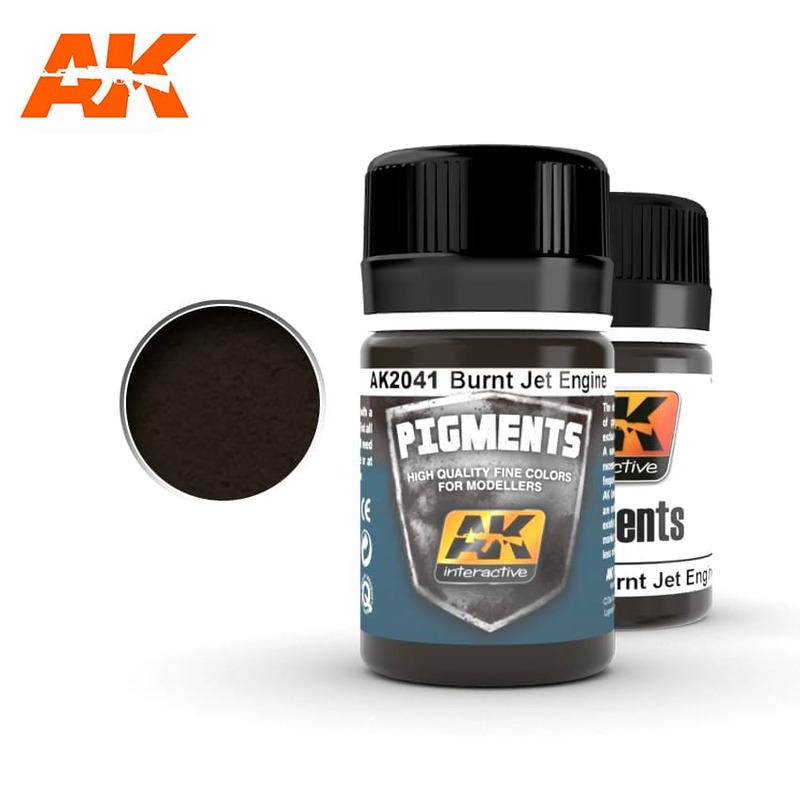 AK Interactive Burnt Jet Engine Pigment