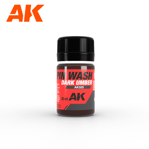 AK Interactive Pin Wash Dark Umber 35ml