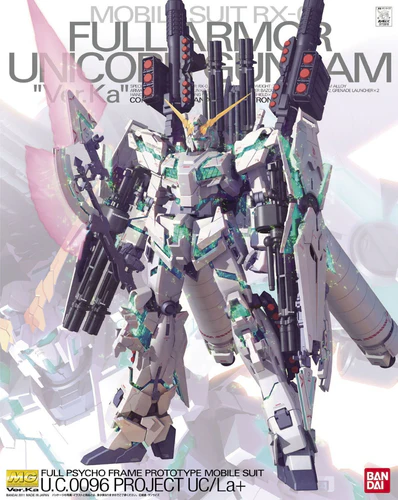Bandai Spirits MG 1/100 RX-0 Full Armor Unicorn Gundam Ver.Ka Model Kit
