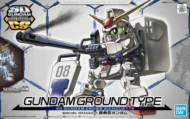 Gunpla: SD Gundam Cross Silhouette Gundam Ground Type