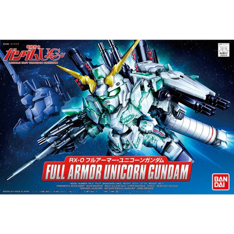 Gunpla: Gundam BB Senshi #390 Full Armor Unicorn Gundam Model Kit