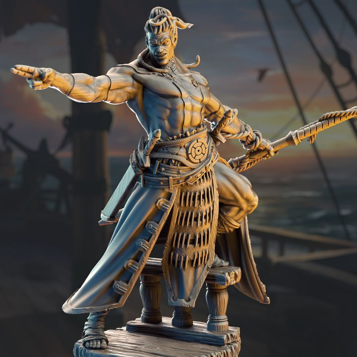 Goliath Pirate First Mate - Arakun of the Wastes | DM Stash