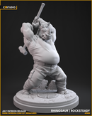 Rocksteady (TMNT) 40mm Scale Miniature | Crisis Protocol Proxy | C27