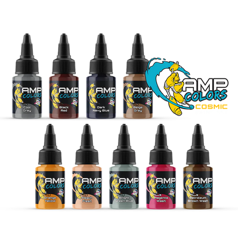 Monument Hobbies Pro Acryl AMP Colors Cosmic Paint Set #1