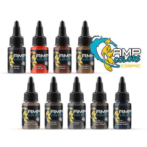 Monument Hobbies Pro Acryl AMP Colors Cosmic Paint Set #2