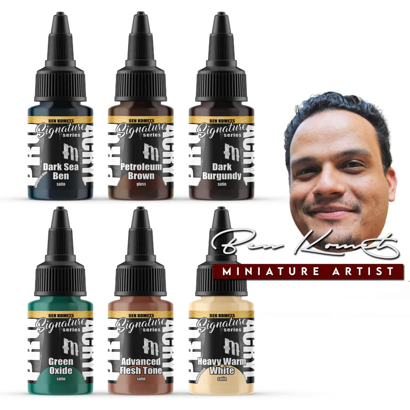Monument Hobbies Pro Acryl Signature Series Ben Komets Signature Set 6 Colors