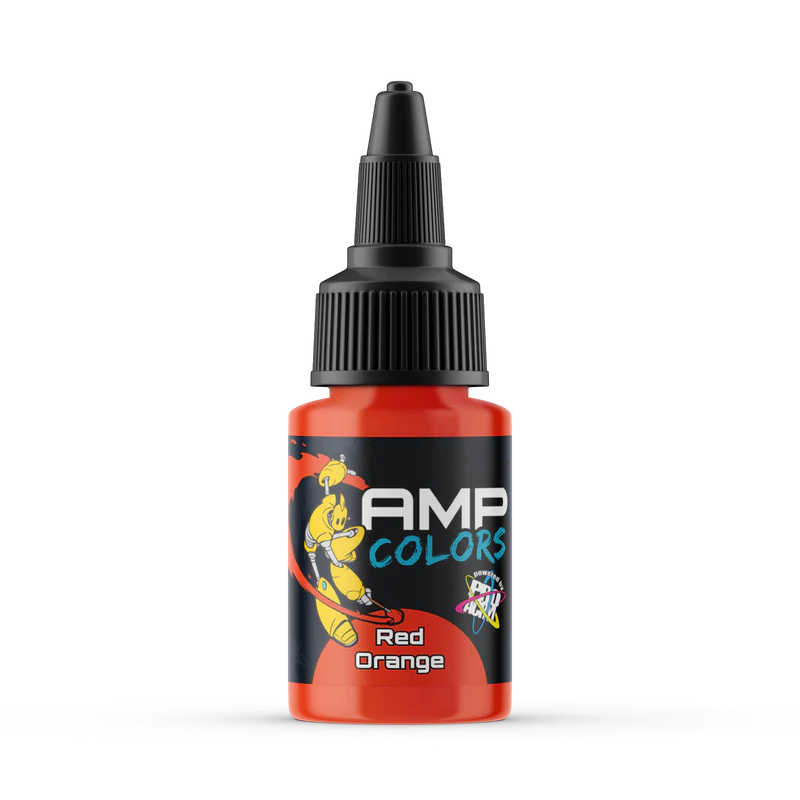 Monument Hobbies Pro Acryl AMP Colors : Red Orange