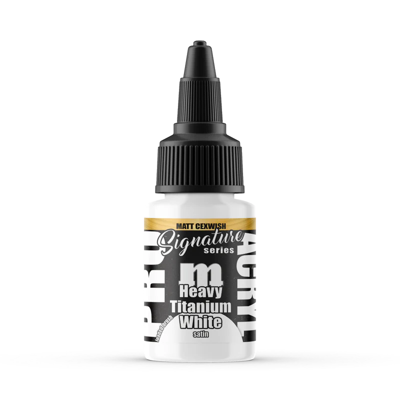 Monument Hobbies Pro Acryl Signature series Matt Cexwish : Heavy Titanium White