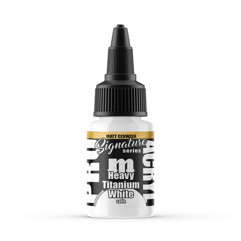 Monument Hobbies Pro Acryl Signature series Matt Cexwish : Heavy Titanium White