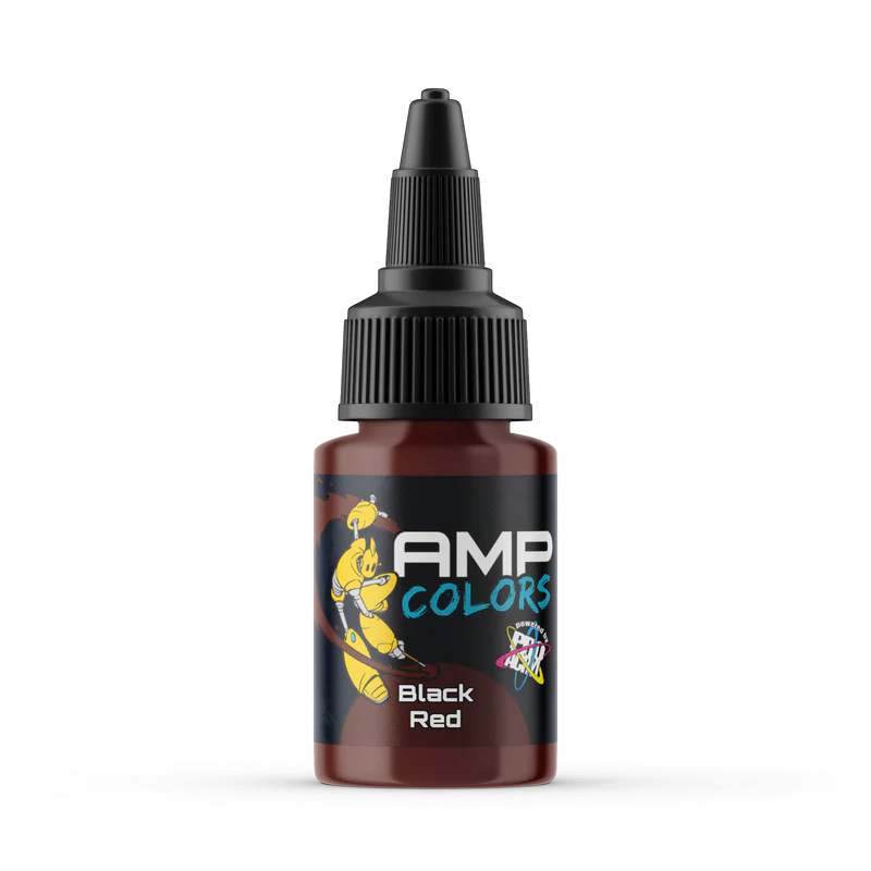 Monument Hobbies Pro Acryl AMP Colors : Black Red